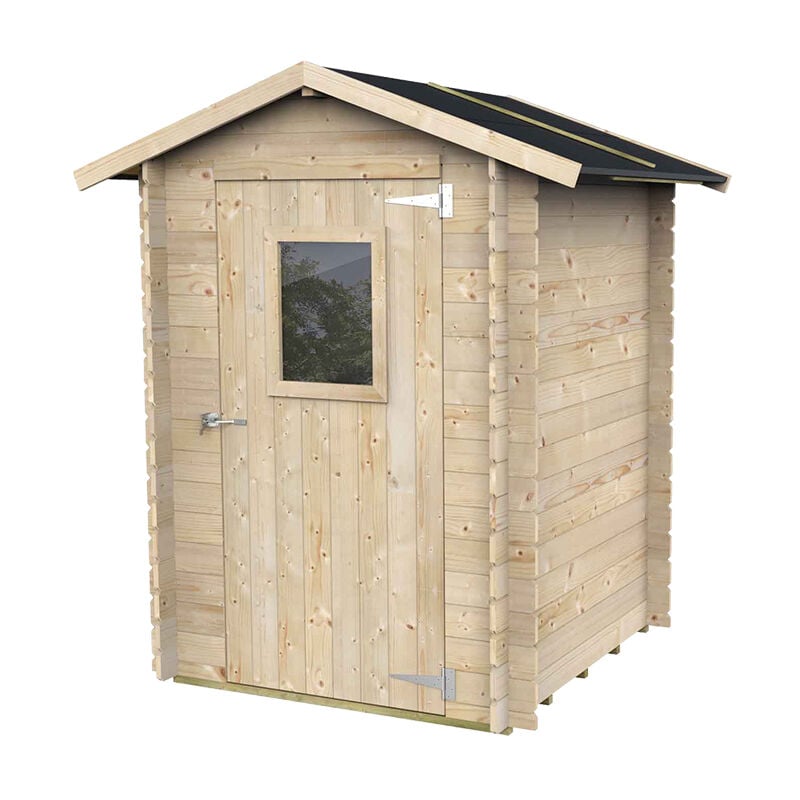 Abri de jardin en bois Hobby 1.54m² Alce 146cm146cm