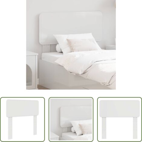 Cabecera de madera -  Cabecero Brillante 100 cm Madera contrachapada
