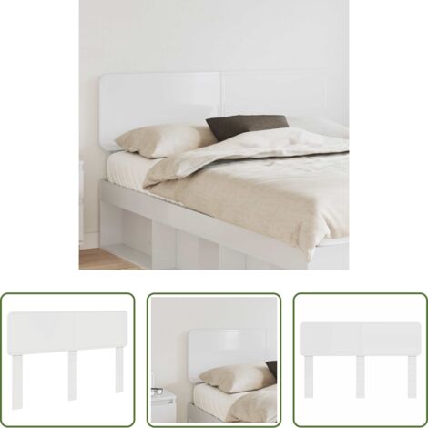 Cabecera de madera -  Cabecero Brillante 160 cm Madera contrachapada