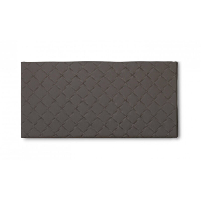 

Juego de cabecero Talamo Italia, cuadrado y medio, ecopiel, 130 x h60 cm, Tortora