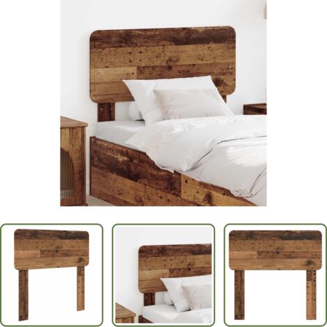 Cabecera moderna -  Cabecero Madera Vieja 100 cm Madera contrachapada