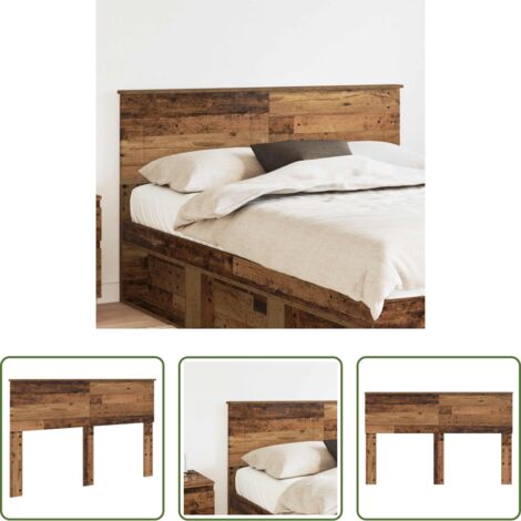Cabecera moderna -  Cabecero Madera Vieja 140 cm Madera contrachapada