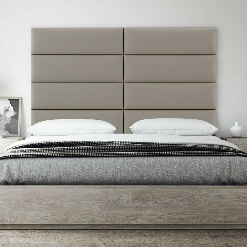 

Cabecera Tapizada Panel Decorativo - Pared Tapizada 91cm Topo