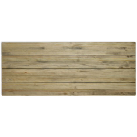 Cabecero 180x60cm 4 Horizontales en madera con acabado vintage