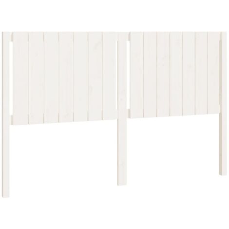 Cabecero accesorio para dormir mueble dormitorio 165,5 x 4 x 100 cm madera de pino blanco TDL0203808