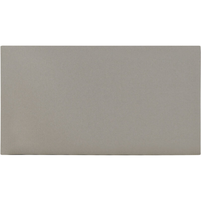 

Decowood - Cabecero algodón stone gris 90x80cm