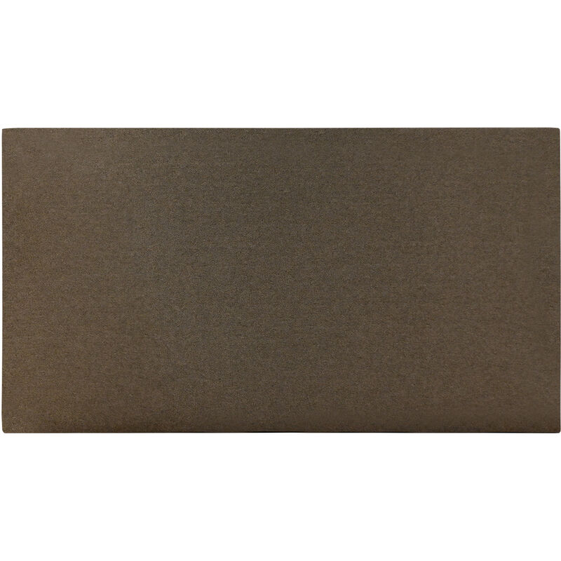 

Decowood - Cabecero algodón stone marrón 90x80cm