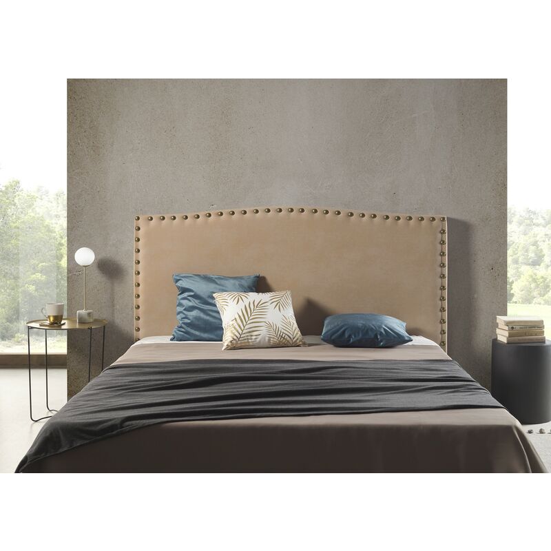 

Cabecero Ambar para Cama de 120 de Tela Camel 154x115x8 - Matris