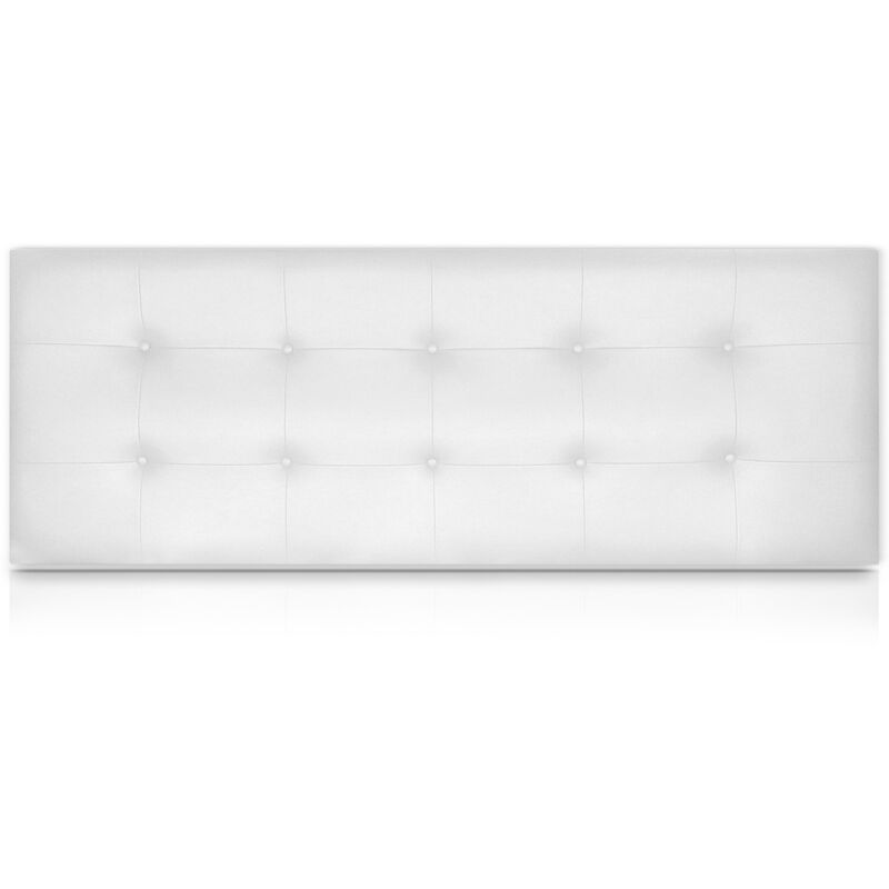

Cabecero Artemisa Tapizado en Polipiel Blanco de SonnoMattress 130X55x8cm
