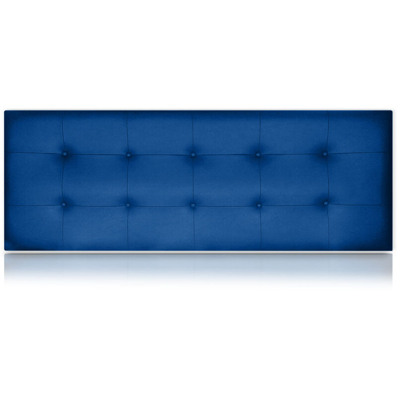 

Cabecero Artemisa Tapizado en Polipiel Azul de SonnoMattress 90X55x8cm