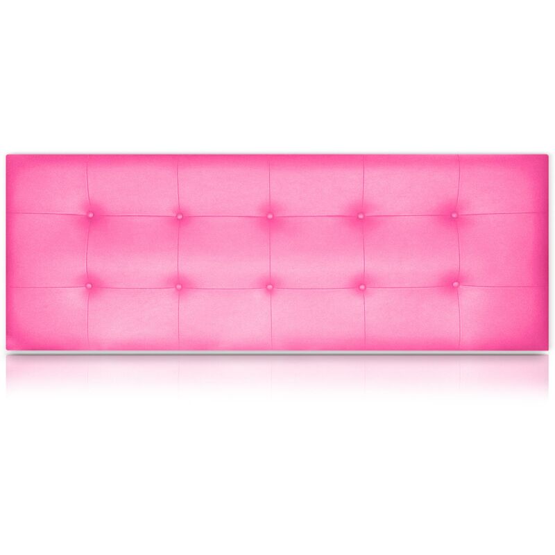 

Cabecero Artemisa Tapizado en Polipiel Rosa de SonnoMattress 210X55x8cm