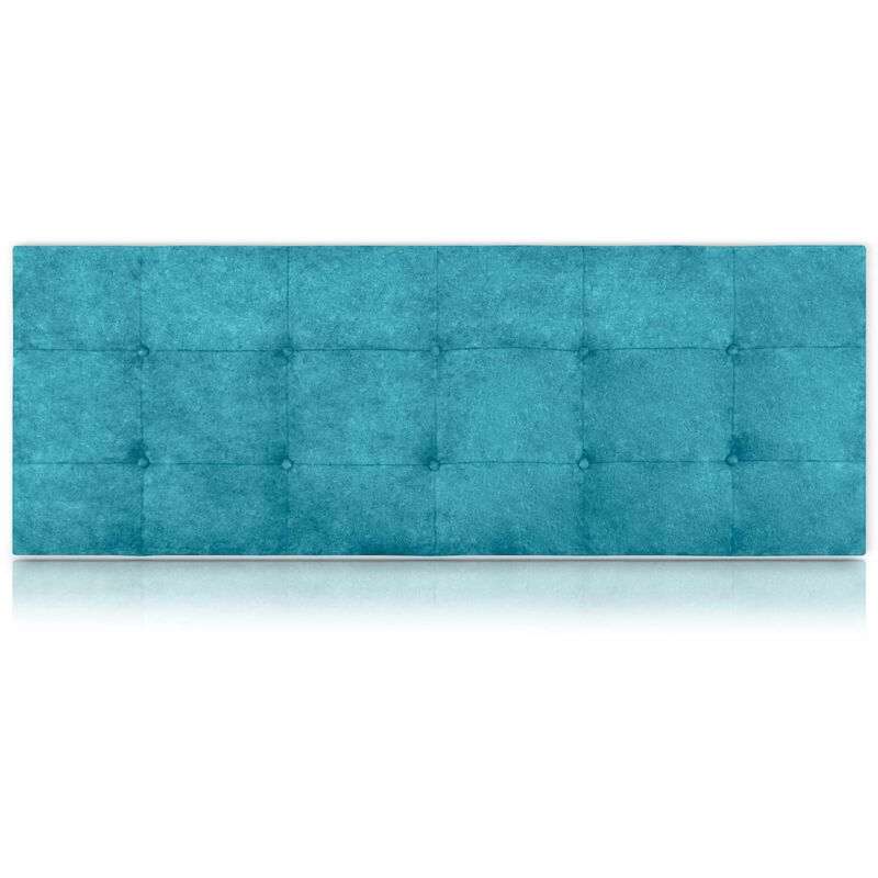 

Cabecero Artemisa Tapizado Nido Antimanchas Turquesa de SonnoMattress 190X55x8cm