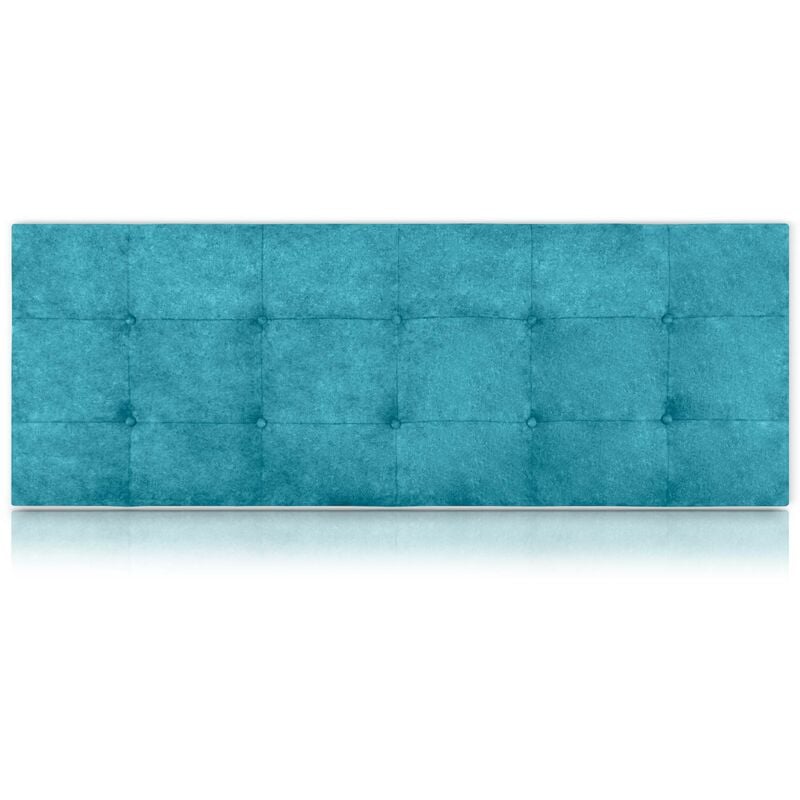 

Cabecero Artemisa Tapizado Nido Antimanchas Turquesa de SonnoMattress 220X55x8cm
