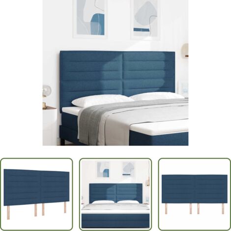 Cabecero azul -  Cabecero Azul 180 cm tela