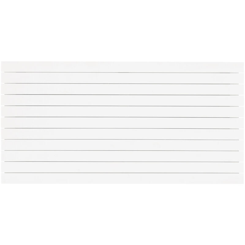 

Decowood - Cabecero Cairo horizontal Blanco 160x80cm