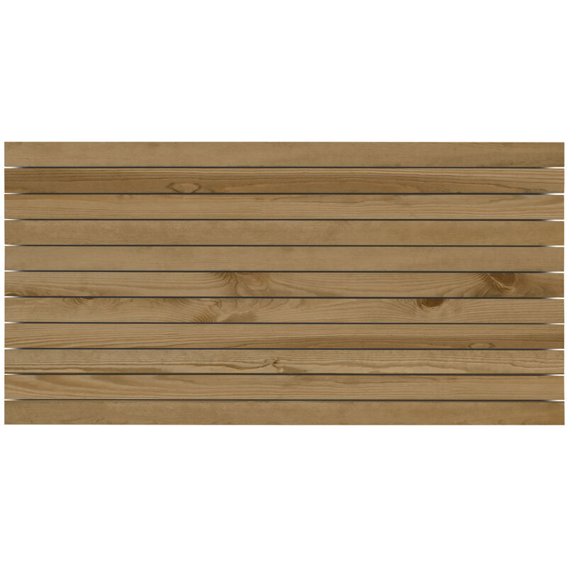 

Decowood - Cabecero Cairo horizontal envejecido 100x60cm