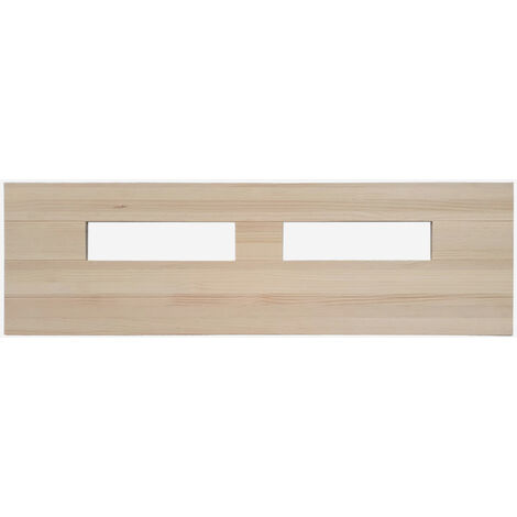 Cabecero Cama plafón abierto madera pino modelo SUECIA