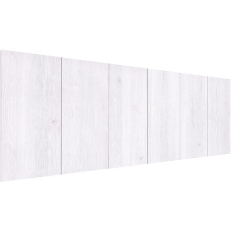 Cabecero Cama Albin 100 cm, imitación Madera, MDF con impresión Realista, 100 cm (Ancho) 0,5 cm (Profundo) 60 cm (Altura)