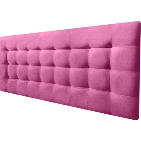 Cabecero Cama CANADÁ DELUXE tapizado tejido antimanchas Fucsia 105x70cm