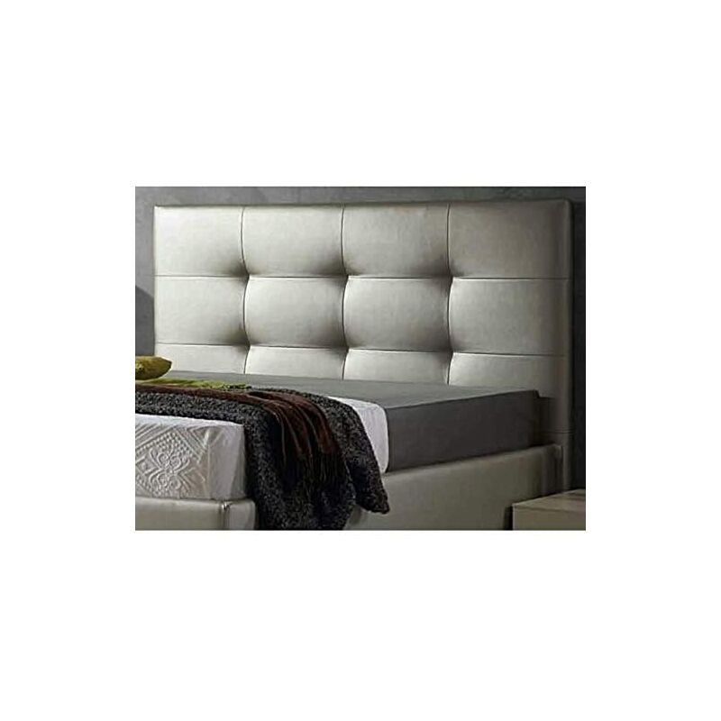 

Cabecero cama polipiel moderno 135*70cm TEXAS plata