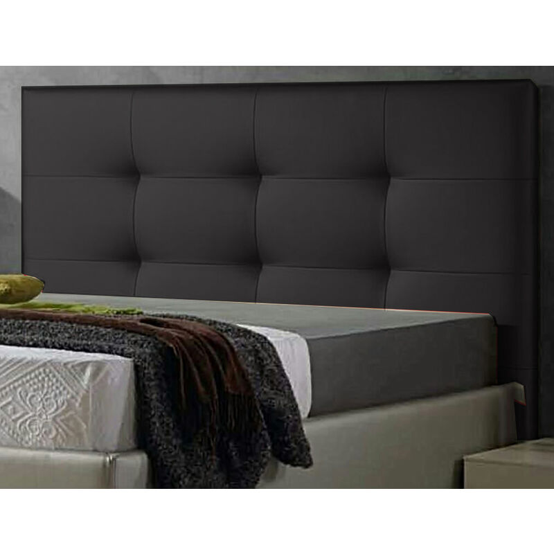 

Cabecero cama polipiel moderno 180*70 cm TEXAS negro