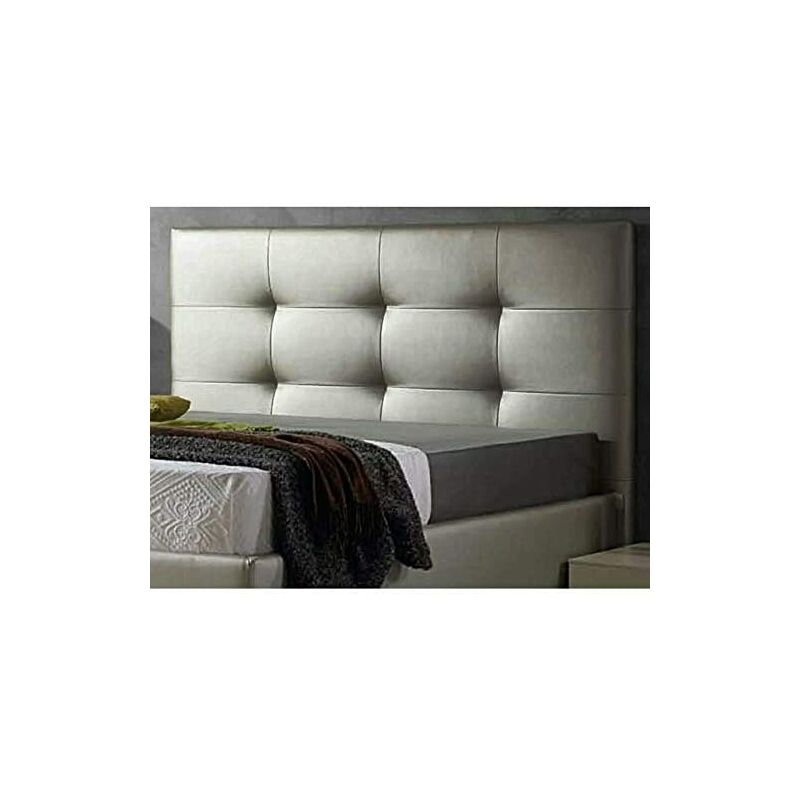 

Cabecero cama polipiel moderno 105*70cm TEXAS plata