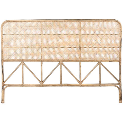 Cabecero Cama Ratan 177X5X129 Natural Natural