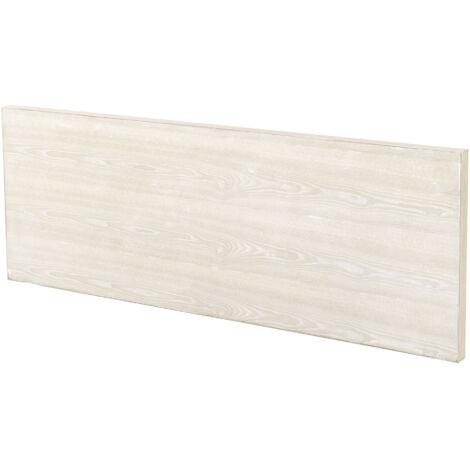 Cabecero Chapado En Fresno Patinado Blanco 165X60