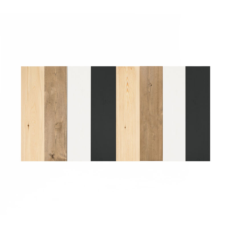 

Decowood - Cabecero combinado pizarra flandes 160x80cm