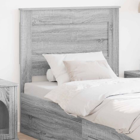 Cabecero con cabecera Gris  100 cm Madera contrachapada