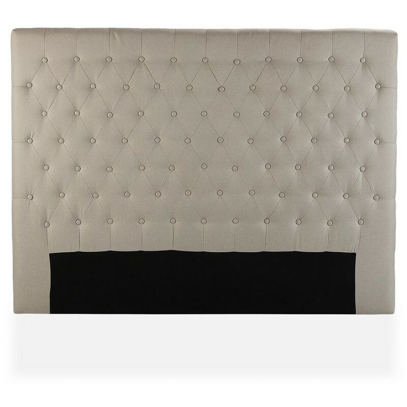 

Cabecero de Cama Beige Lino Madera (9 x 120 x 160 cm)