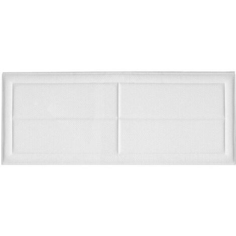 Cabecero de cama Camila tapizado polipiel  Blanco - Cama de 105