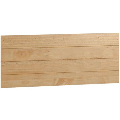 Cabecero De Cama De 90 Juvenil Fabricado en Madera de Pino Color Blanco o Roble 110 cm