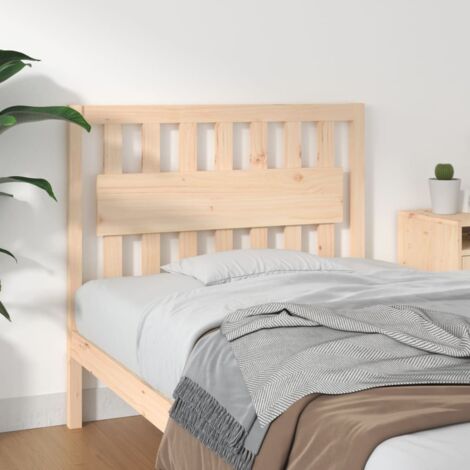 Cabecero de cama madera maciza de pino 105,5x4x100 cm vidaXL