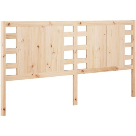 Cabecero Madera Maciza de Pino Cabezal Dormitorio Multicolor Multitalle