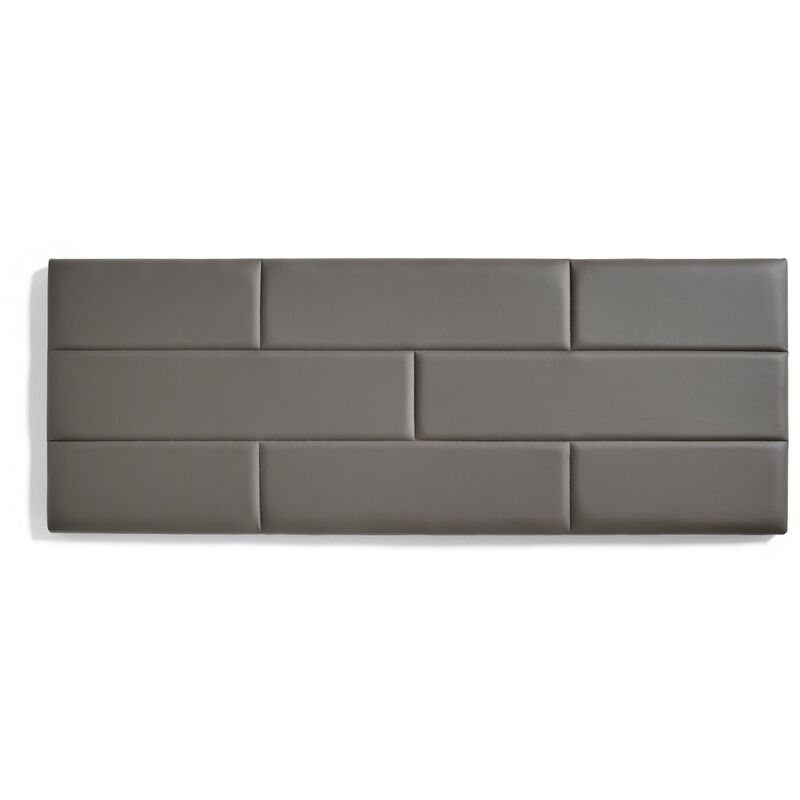 

Cabecero de Cama 105 Muro Ladrillos de Polipiel 112x57x5cm Gris