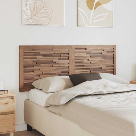 Cabecero de Cama Natural Madera de teca maciza
