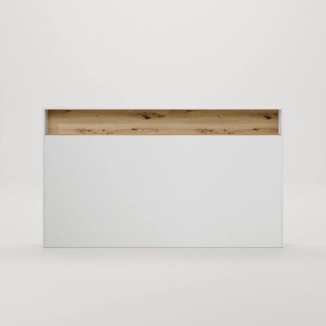 Cabecero de cama Oasis Blanco-roble 95X110x16 - PLYKIT