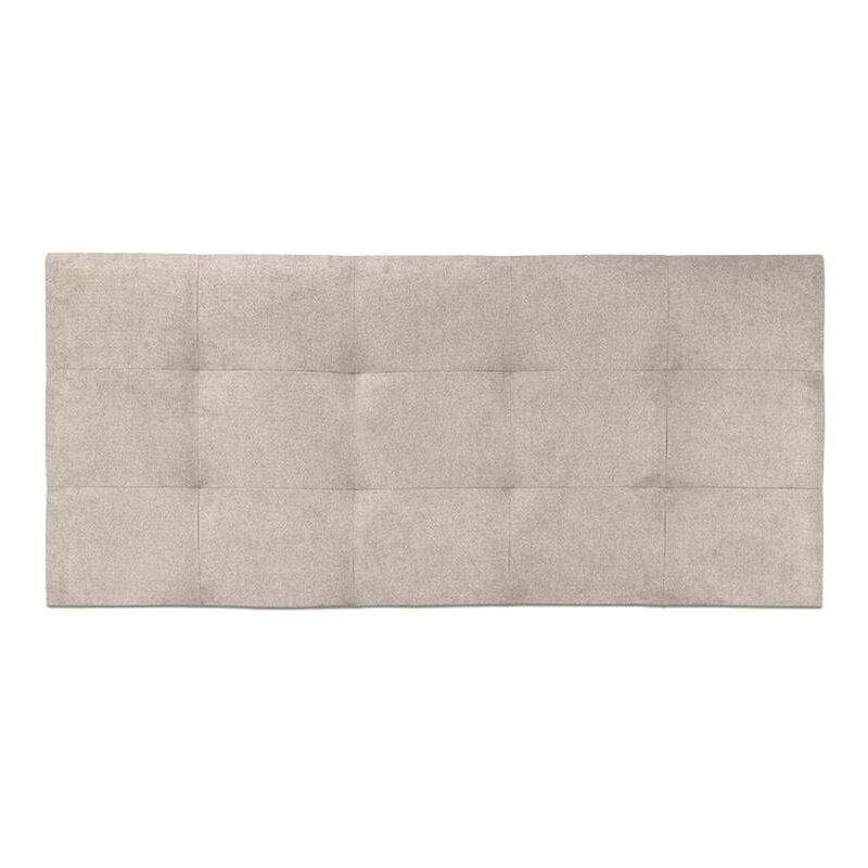 

Cabecero de cama Tapizado acolchado de dormitorio con capitoné modelo Tablet en Tela Antimanchas Essence Crudo 91 x 70 cm para camas de 80 ó 90