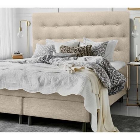 Cabecero de cama tapizado antimanchas Paris 10570 beige