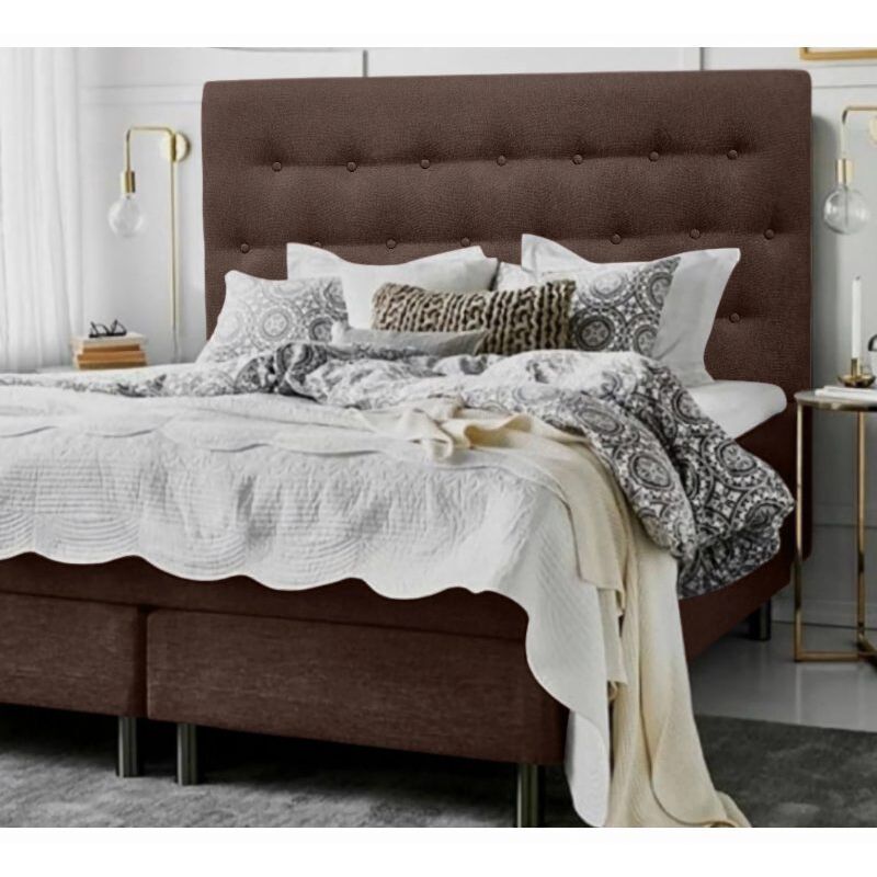 

Cabecero de cama tapizado antimanchas Paris 150*70 marrón