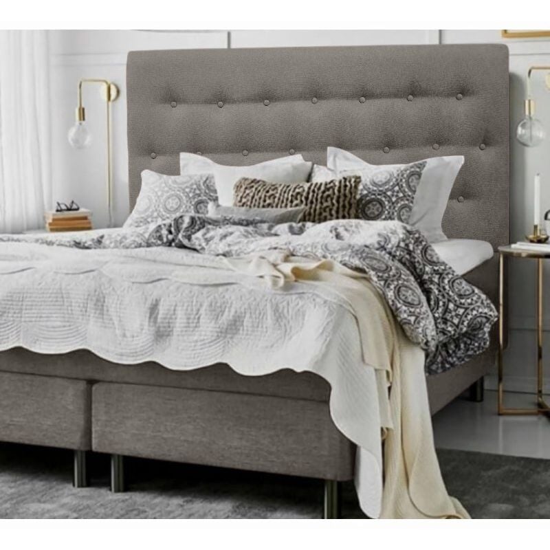 

Cabecero de cama tapizado antimanchas Paris 120*70 gris