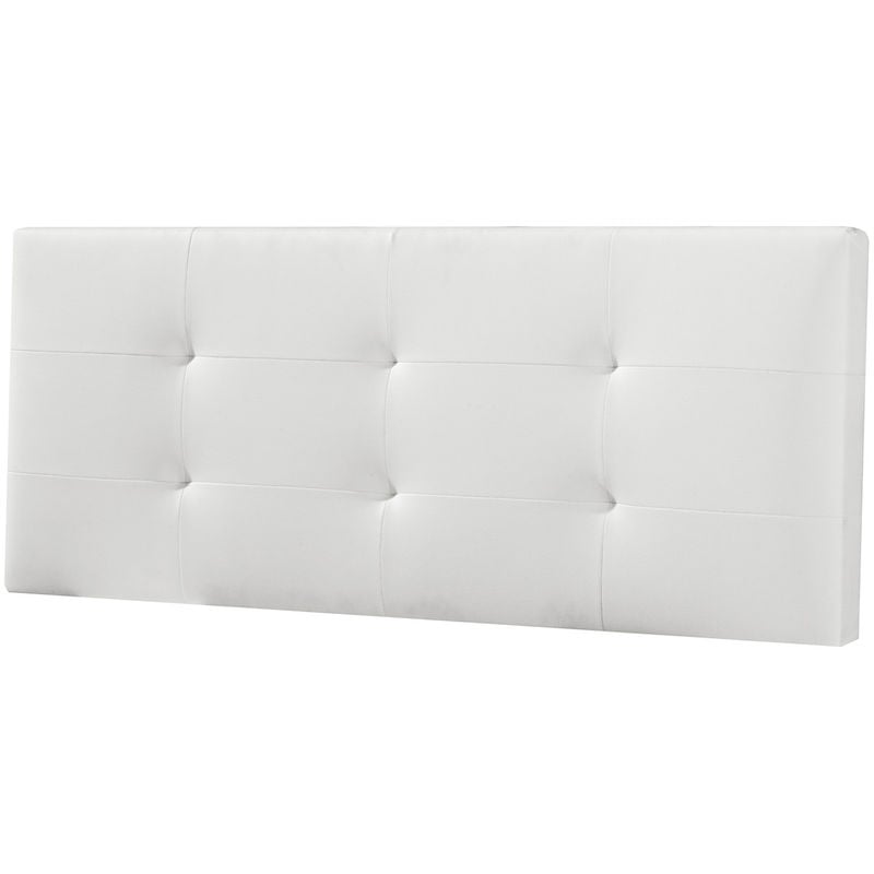

Marckonfort - Cabecero De Cama Tapizado MAYA 150x60 Blanco