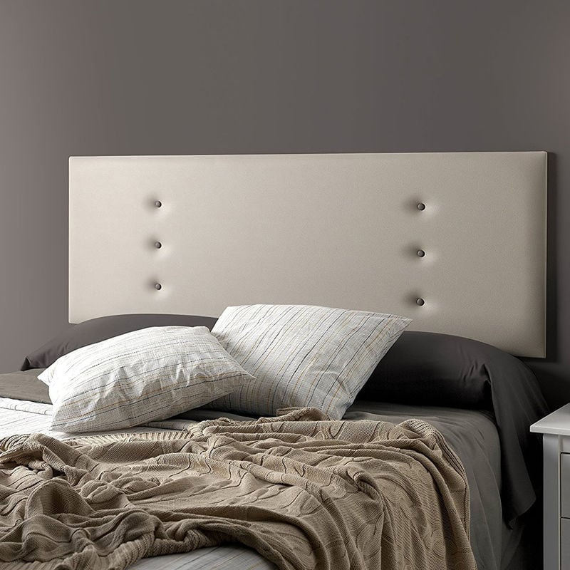 

Cabecero De Cama Tapizado ASIER Taupe 160x55