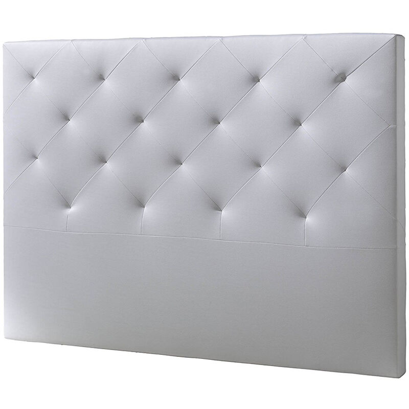 

Cabecero De Cama Tapizado BRUNO 150x115 Blanco