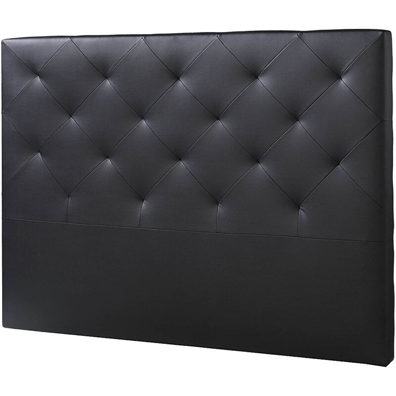 

Cabecero De Cama Tapizado BRUNO 160x115 Negro