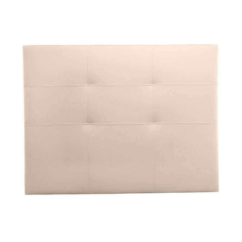 

Cabecero de cama Tokio tapizado en polipiel | Beige - Cama de 150