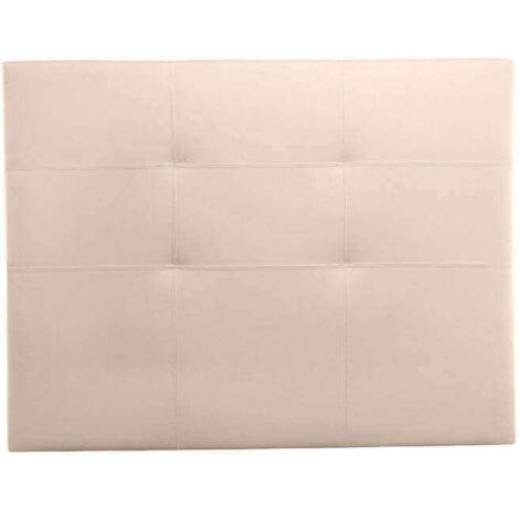 Cabecero de cama Tokio tapizado en polipiel  Beige - Cama de 150