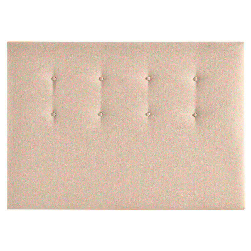 

Cabecero de cama Etna tapizado en tela | Cama de 90 - Beige-Etna-(22)