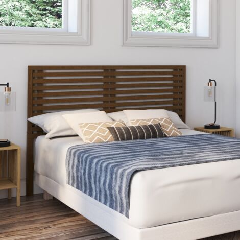 Cabecero de listones de madera envejecida AVA 160 CM